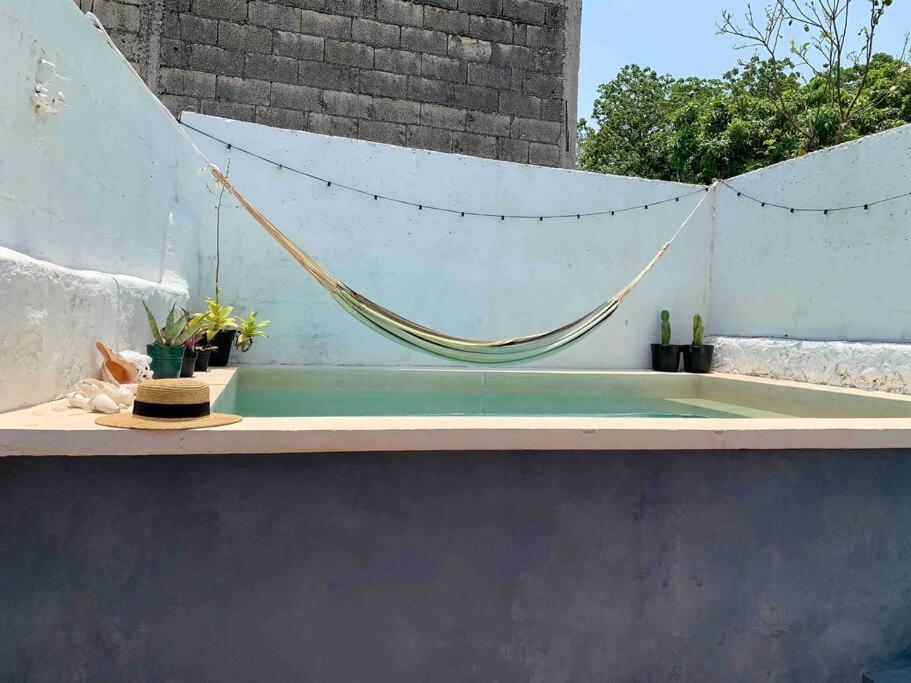 Casita Azul Colonial En El Centro De Merida. Exterior foto